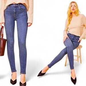 Reformation High & Skinny Jeans in Havana Wash - Size 24 - Sustainable